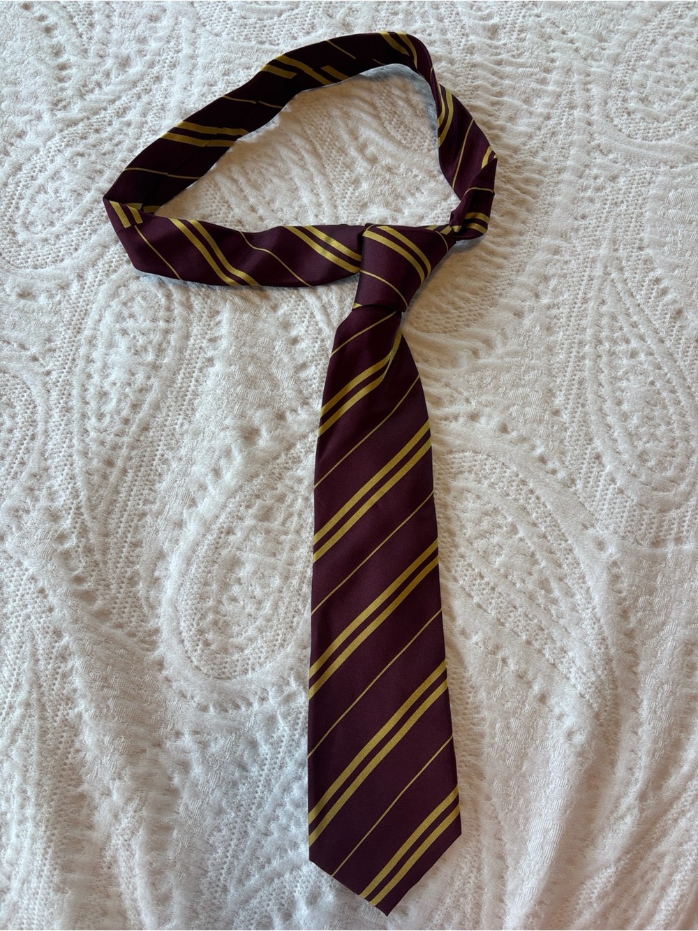 Wizarding World of Harry Potter 100% Silk Gryffindor Tie